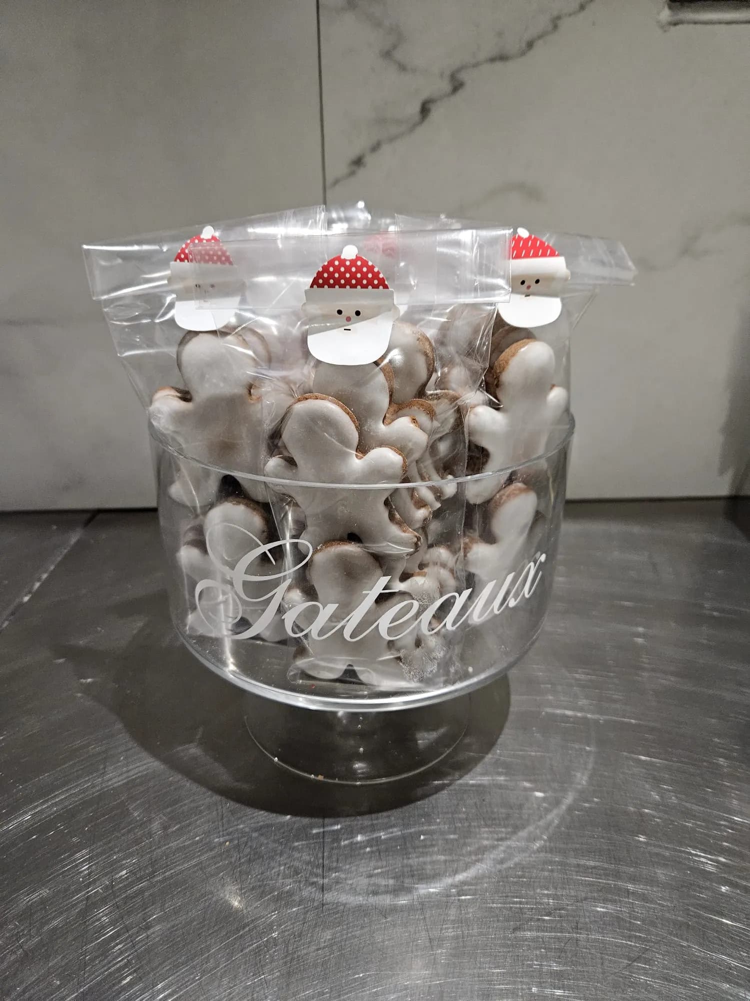 Sachet de biscuits pain d'épices