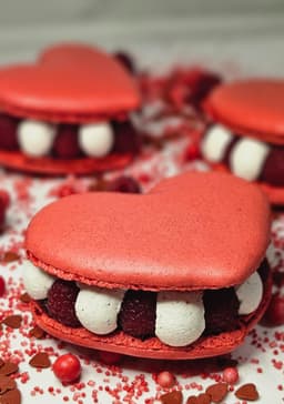 Macarons Saint Valentin miniature 3